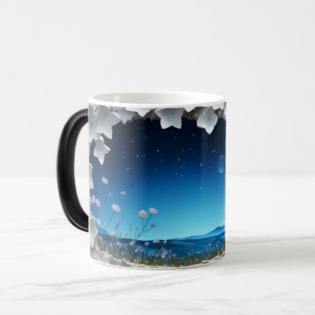 Mug Magic 3D Landscape Magisk Mugg (Framsida vänster)