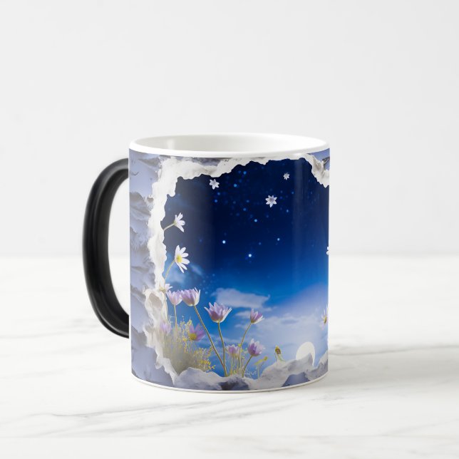 Mug Magic 3D Landscape Magisk Mugg (Framsida vänster)