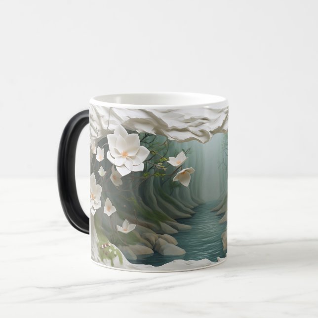 Mug Magic 3D Landscape Magisk Mugg (Framsida vänster)