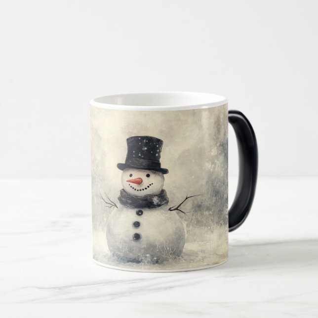 Mug Magic Festive Vintage Christmas Magisk Mugg (Framsida höger)