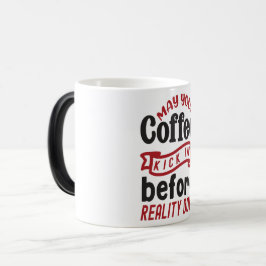 Mug Magic Funny Office Coffee Quotes Magisk Mugg