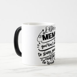Mug Magic Funny Office Coffee Quotes Magisk Mugg