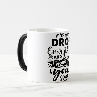Mug Magic Funny Office Coffee Quotes Magisk Mugg