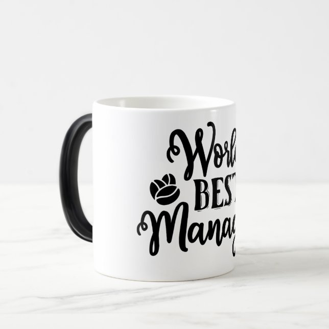 Mug Magic Funny Office Coffee Quotes Magisk Mugg (Framsida vänster)