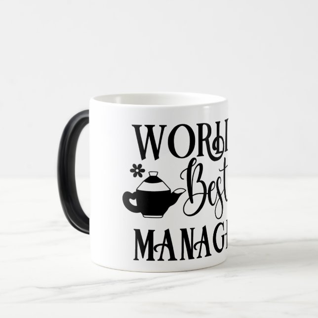 Mug Magic Funny Office Coffee Quotes Magisk Mugg (Framsida vänster)