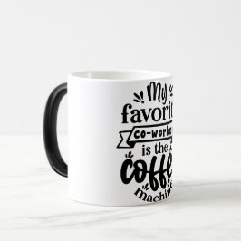 Mug Magic Funny Office Coffee Quotes Magisk Mugg