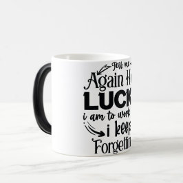 Mug Magic Funny Office Coffee Quotes Magisk Mugg