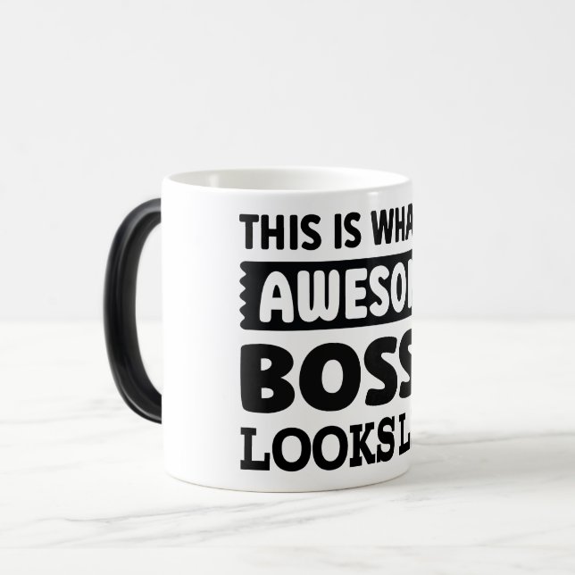 Mug Magic Funny Office Coffee Quotes Magisk Mugg (Framsida vänster)