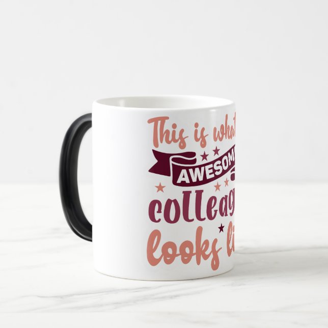 Mug Magic Funny Office Coffee Quotes Magisk Mugg (Framsida vänster)