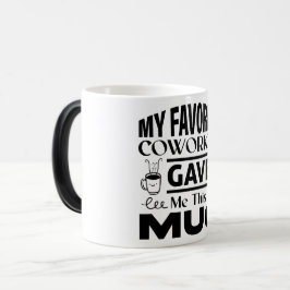 Mug Magic Funny Office Coffee Quotes Magisk Mugg