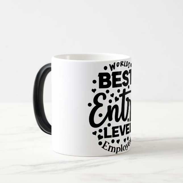 Mug Magic Funny Office Coffee Quotes Magisk Mugg (Framsida vänster)