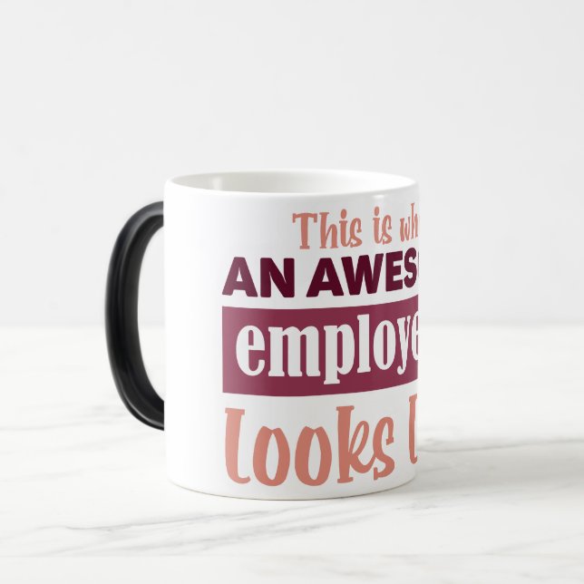 Mug Magic Funny Office Coffee Quotes Magisk Mugg (Framsida vänster)