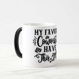 Mug Magic Funny Office Coffee Quotes Magisk Mugg