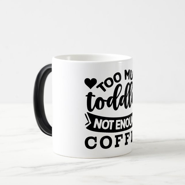 Mug Magic Funny Office Coffee Quotes Magisk Mugg (Framsida vänster)