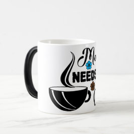 Mug Magic Funny Office Coffee Quotes Magisk Mugg