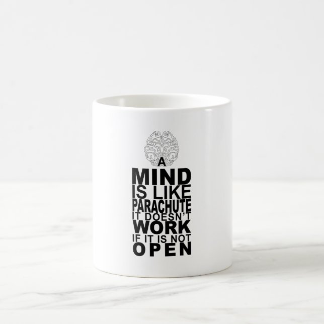 Mug Mind is like parachute Kaffemugg (Center)