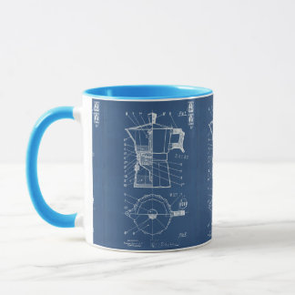Mug Moka cafetiere expresso bialetti blueprint Mugg