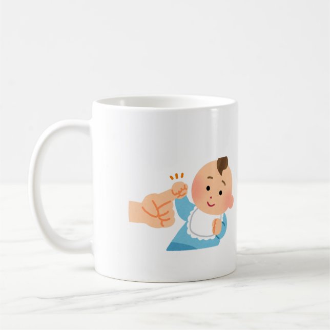 Mug Mom Baby Kaffemugg (Vänster)