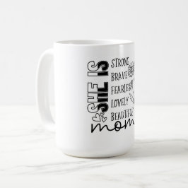 Mug Mother's Day Série 4-12 Kaffemugg
