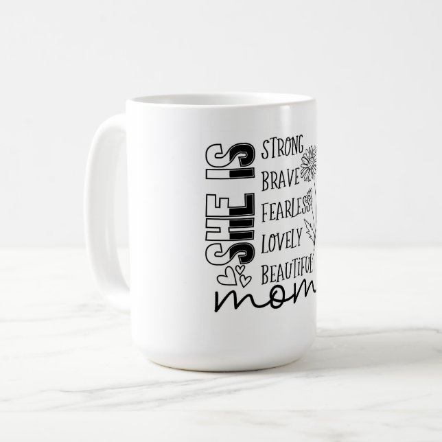 Mug Mother's Day Série 4-12 Kaffemugg (Framsida vänster)