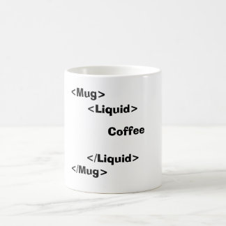 <Mug>, </Mug>, <Liquid>, Kaffe, </Liquid> Kaffemugg