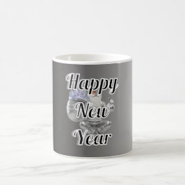 Mug New Year with Happy party Kaffemugg