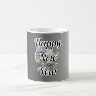 Mug New Year with Happy party Kaffemugg