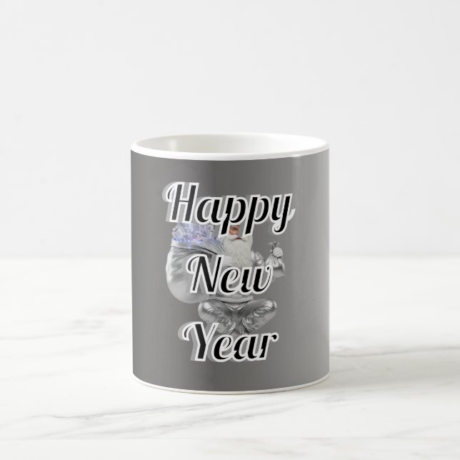 Mug New Year with Happy party  Kaffemugg (Center)