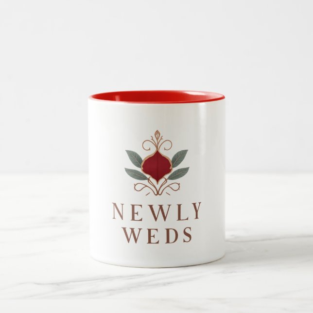 Mug - Nygifta Två-Tonad Mugg (Center)