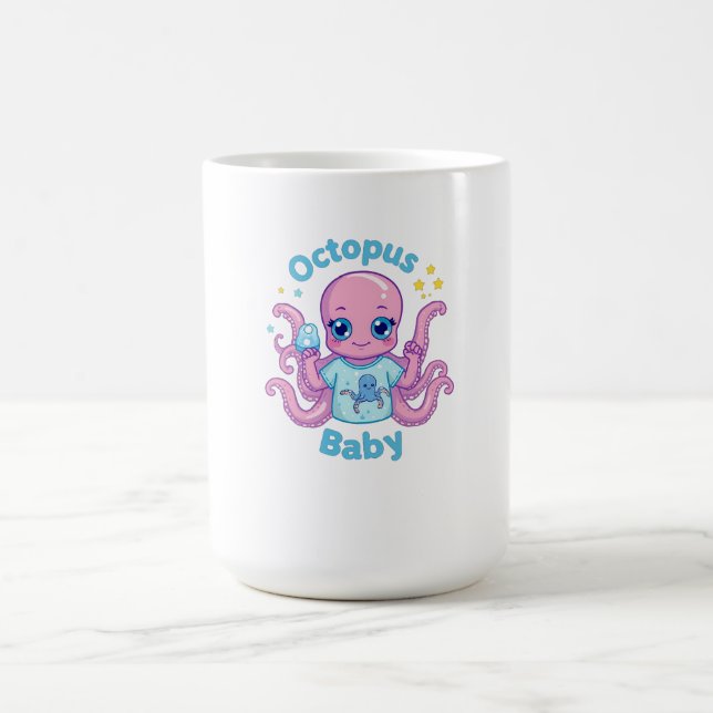 Mug Octopus Baby  Kaffemugg (Center)