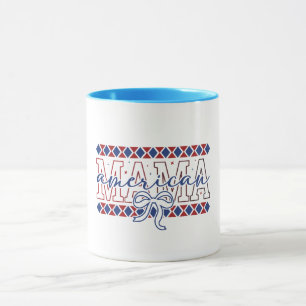 Mug-Patriotisk Mamma Kaffe Mugg