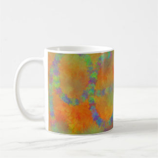 Mug Peace en fleurs Kaffemugg