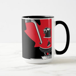 Mug Pingouins Hockey Canada N&B Mugg