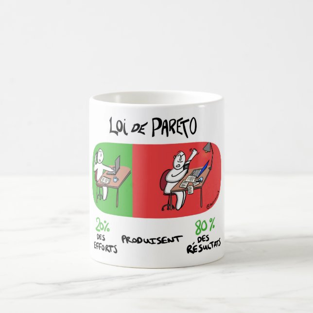 Mug pour ne pas en faire trop au travail kaffemugg (Center)