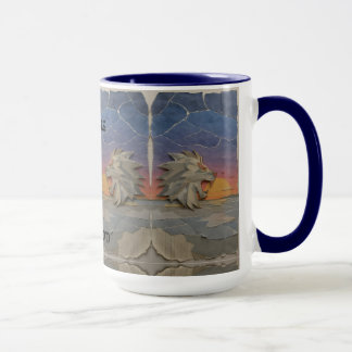 Mug – Roaring Sunset Lion Mugg