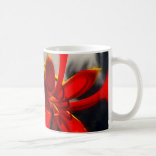 Mug Royal Poinciana-blomma Kaffemugg