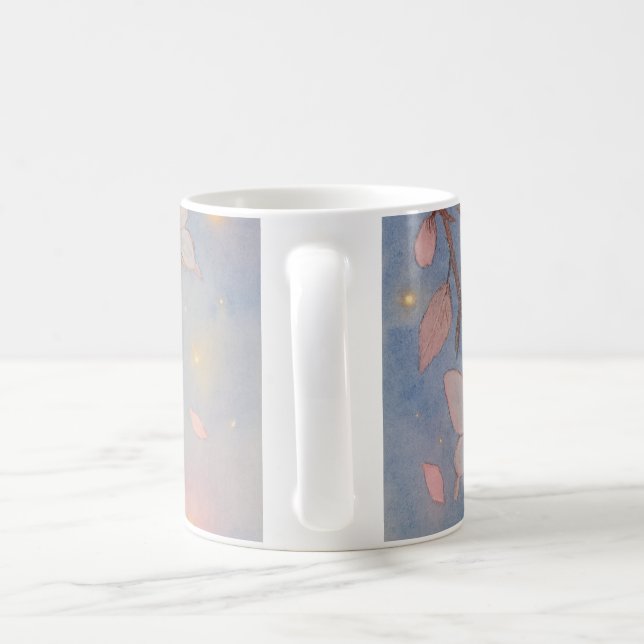 Mug "Sakura Céleste" – Harmonie Fleur de Cerisier  Kaffemugg (Handtag)