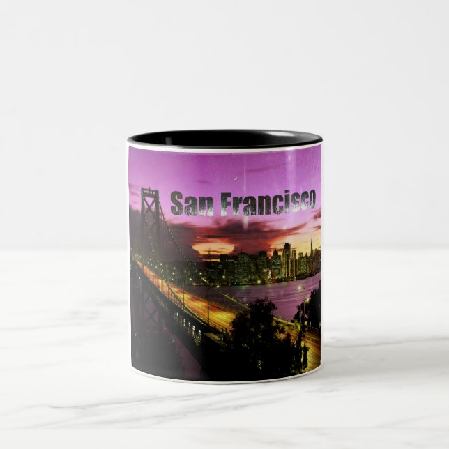 Mug San Francisco Två-Tonad Mugg (Center)