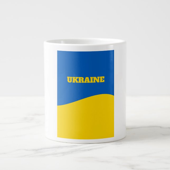 Mug Specialty de pays de Ukraine pour la maison  Jumbo Mugg (Framsidan)