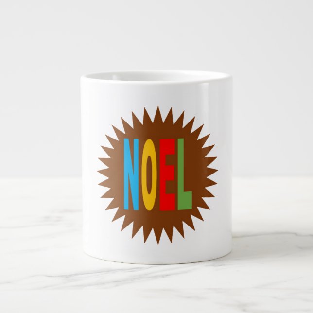 Mug Specialty  Jumbo blanche  SOLEIL  NOEL Mugg (Framsidan)