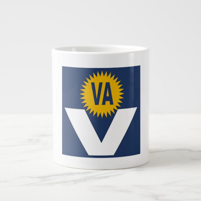 Mug Specialty  Jumbo blanche  VIRGINIA VICTORY Mugg (Framsidan)