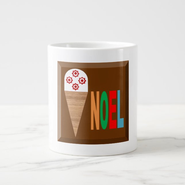 Mug Specialty  Jumbo  Design  CHOCOLAT GLACE  NOEL Mugg (Framsidan)