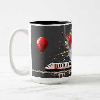 Mug Street Art "Urban Dreams" PARIS Två-Tonad Mugg