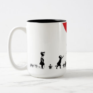 Mug Street Art "Urban Dreams" Två-Tonad Mugg
