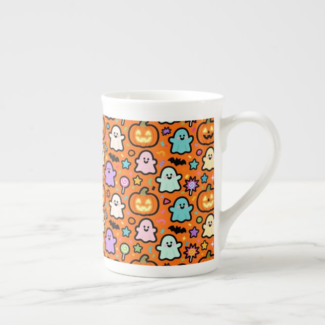 Mug Sweet Halloween Benporslin Mugg (Höger)
