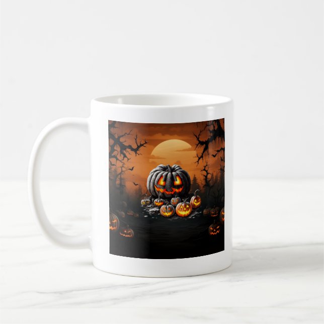 Mug Tasse, Halloween Kaffemugg (Vänster)