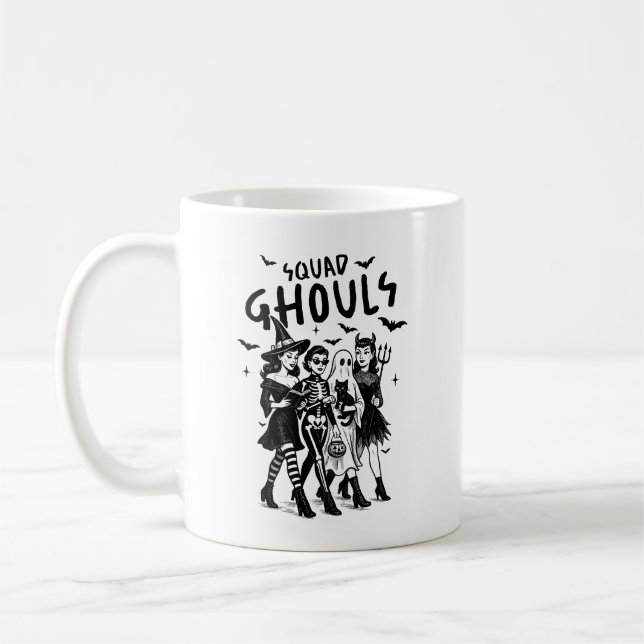 Mug Tasse, Halloween Kaffemugg (Vänster)