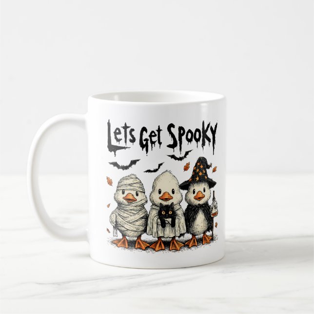 Mug Tasse, Halloween Kaffemugg (Vänster)