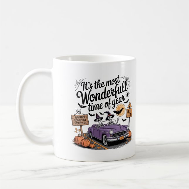 Mug Tasse, Halloween Kaffemugg (Vänster)