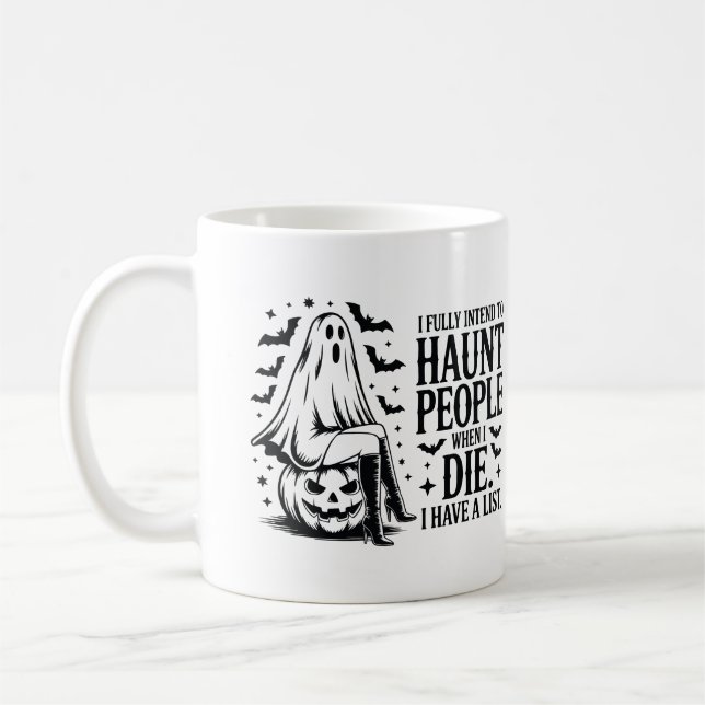 Mug Tasse, Halloween Kaffemugg (Vänster)